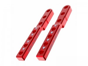3RACING SAK-D6820 ALUMINUM REAR BODY POST FOR 1/10 AUPER D6 S SPORT DRIFT RC CAR - SAK-D6820/RE