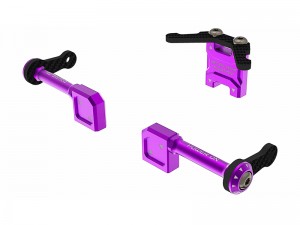 3RACING SAK-D6813 ALUMINUM BATTERY TRAY FOR 1/10 AUPER D6 S SPORT DRIFT RC CAR - SAK-D6813/PU