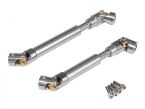 STEEL FRONT & REAR CENTER DRIVESHAFT AXI-2212 AXI-2231 FOR AXIAL RC 1/8 AXP8 GILAMON 2.2 TRAIL BUGGY AXI-1207 - RS-AXI2212/SI