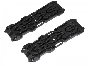 REALISTIC PLASTIC ESCAPE RAMP BROAD FOR 1/10 AXIAL SCX-10 TRAXXAS TRX-4 CRAWLER TRUCK - BLACK - RS-CA05/BK