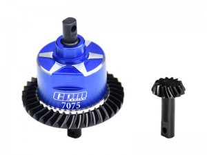 GPM SLA1337F STEEL 7075 ALLOY FRONT COMPLETE DIFFERENTIAL FOR TRAXXAS 1/10 SLASH 4X4 / XO-01 / SLASH 4X4 LOW-CG / HOSS 4X4 VXL 3S / 1/8 Jato 4X4 VXL - SLA1337F-B