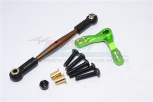 ALUMINIUM SERVO SAVER & TIE ROD  HPI CRAWLER KING - CK048-G