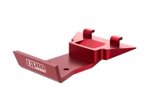 GPM LMB330F ALLOY FRONT SKID PLATE BUMPER LOS-1770 FOR LOSI 1/24 MICRO-B LOS00007 / 1/28 MICRO-T LOS-1392 2S BUGGY - RED - LMB330F-R