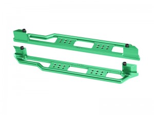 7075 ALLOY CHASSIS NERF BARS 10922 FOR TRAXXAS 1/6 FUNCO PRO SCALE SAND CAR 8S / 1/5 X-MAXX 6S 8S / 1/6 XRT 8S - TPS014-G