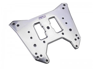 TITANIUM TC4 FRONT / REAR SHOCK TOWER ARA1521 ARA1522 FOR ARRMA  ARA8608V6 1/8 KRATON NOTORIOUSV6  6S - REAR - RS-ARA1521/SI