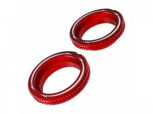3RACING SAK-D6818D ALUMINUM BIG BORE ABSORBER ADJUSTMENT RING FOR AUPER D6 S SPORT DRIFT ONROAD CAR - SAK-D6818D/RE