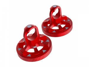 3RACING SAK-D6818A ALUMINUM BIG BORE ABSORBER TOP CAP FOR AUPER D6 S SPORT DRIFT ONROAD CAR - SAK-D6818A/RE