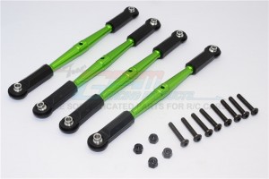 GPM CK049FR295 ALUMINIUM FRONT And REAR ANTI-THREAD LINK PARTS (295MM WHEELBASE)   HPI CRAWLER KING - CK049FR295-G-BEBK