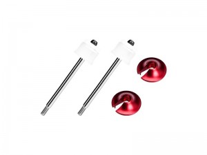 4140 CARBON STEEL ALUMINUM 6061 REAR SHOCK ABSORBER SHAFT CORE KIT ARA330574 ARA330568 ARA330569 FOR ARRMA 1/5 KRATON 8S / KRATON 8S EXB - MAKX187DP-R