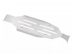 STAINLESS STEEL MAIN CHASSIS PROTECTOR PLATE LOS-1766 FOR LOSI 1/24 MICRO-B BUGGY - RS-LOS1766/TZP