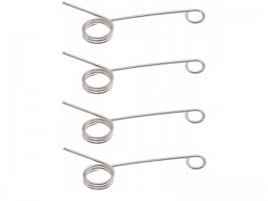 REPLACEMENT SUSPENSION AXLE SPRINGS BS3 9808008 4PCS FOR TAMIYA CW-01 LUNCH BOX MITSUBISHI PAJERO UNIMOG PUMPKIN - RS-TA9808008