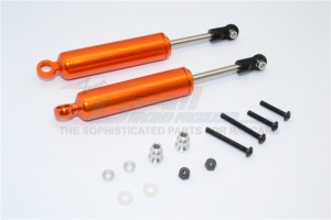 ALUMINIUM FRONT/REAR INTERNAL SHOCKS  (110MM) HPI CRAWLER KING - CK110-OR-BEBK