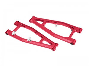 7075 ALLOY FRONT UPPER SUSPENSION ARMS 10929 FOR TRAXXAS 1/6 FUNCO PRO SCALE SAND CAR 8S 109076-4 - RED - TPS054-R
