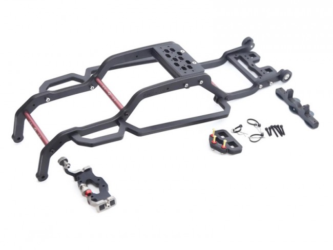 Roll Cage In Nylon Per ARRMA Noto 6S V6 BLX, Modello ARA-1541, Colore Nero, Scala 1/8