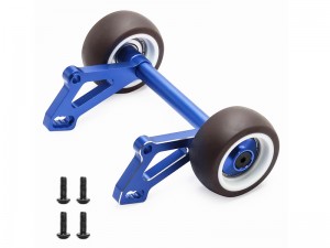 ALUMINUM WHEEL WHEELIE BAR ARA320758 FOR 1/8 ARRMA KRATON 6S EXB NOTORIOUS 6S - BLUE - RS-ARA320758A/BU