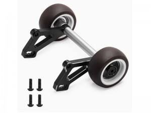 ALUMINUM WHEEL WHEELIE BAR ARA320758 FOR 1/8 ARRMA KRATON 6S EXB NOTORIOUS 6S - RS-ARA320758A/BK