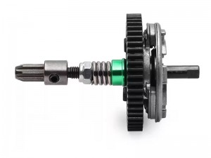 ALUMINUM STEEL COMPLETE SLIPPER CLUTCH 6878 FOR TRAXXAS FORD FIESTA ST RALLY RUSTLER SLASH STAMPEDE - GREEN - RS-TRX6878A/GR