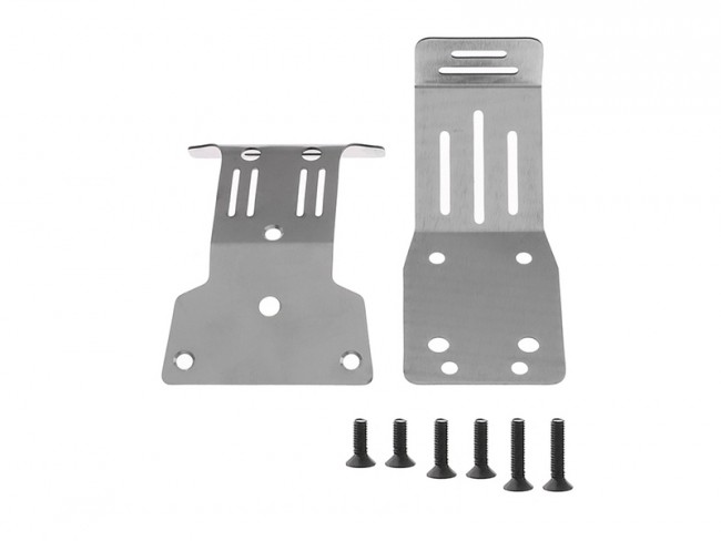 Protezione Telaio In Acciaio Inox Per Tamiya 1/10 Fighter NXGEN DT-04 – Anteriore E Posteriore