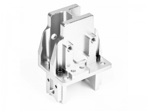 ALLOY CENTER DIFF COVER ARA-2041 FOR 1/8 KRATON 6S V6 EXB / 1/8 NOTORIOUS V6 6S BLX - SILVER - RS-ARA2041/SI