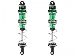 GPM LUX125F ALLOY FRONT DOUBLE SECTION SPRING SHOCK 125mm TLR244073 FOR LOSI 1/6 8IGHT-X Super Lasernut - GREEN - LUX125F-G