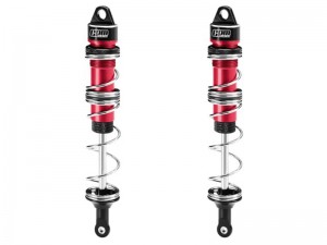 GPM LUX135R ALLOY REAR DOUBLE SECTION SPRING DAMPERS 135mm TLR244074  FOR LOSI 1/6 8IGHT-X Super Lasernut - RED - LUX135R-R-S