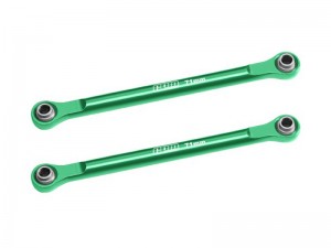 ALUMINUM 7075 FRONT STEERING TOE LINKS 10791 FOR TRAXXAS MINI XRT VXL 3S 108076-1 - GREEN - XRTM162-G