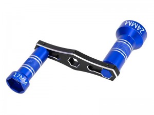 ALUMINUM 17mm / 24mm HEX WHEELS NUT WRENCH HAND TOOLS FOR 1/5 1/6 1/7 1/8 RC CAR - RS-ST013/BU