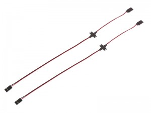 DIY 2 PCS 44cm MAGNETIC QUICK-CONNECT DESIGN JR EXTENSION CABLE FOR LED LIGHT BODY RC CAR DRONE PLANE - RS-MSC430