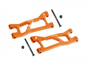 GPM XRTM054 7075 ALLOY FRONT UPPER SUSPENSION ARMS 10725 10740 FOR TRAXXAS MINI XRT VXL 3S 108076-1 - ORANGE - XRTM054-OR