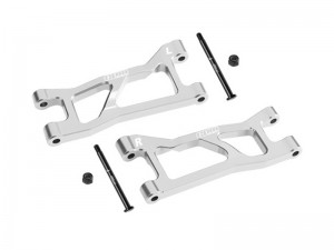 GPM XRTM054 7075 ALLOY FRONT UPPER SUSPENSION ARMS 10725 10740 FOR TRAXXAS MINI XRT VXL 3S 108076-1 - SILVER - XRTM054-S