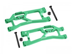 GPM XRTM056 7075 ALLOY REAR LOWER SUSPENSION ARMS 10727 10740 FOR TRAXXAS MINI XRT VXL 3S 108076-1 - GREEN - XRTM056-G