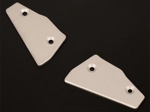 TITANIUM TC4 MAIN CHASSIS SKID PROTECTOR MOUNT ARA320514 FOR 1/7 ARRMA INFRACTION LIMITLESS FELONY RC TRUCK ARA7617V2 - RS-ARA320514B