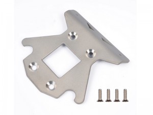 TITANIUM TC4 MAIN CHASSIS BUMPER ARA320646 FOR ARRMA 1/8 TYPHON V4 V5 BUGGY 6S BLX - RS-ARA320646C/TC4