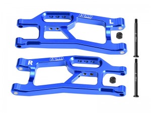 GPM XRTM055 7075 ALLOY FRONT LOWER SUSPENSION ARMS 10725 10740 FOR TRAXXAS MINI XRT VXL 3S 108076-1 - BLUE - XRTM055-B