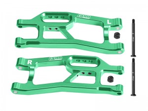 GPM XRTM055 7075 ALLOY FRONT LOWER SUSPENSION ARMS 10725 10740 FOR TRAXXAS MINI XRT VXL 3S 108076-1 - GREEN - XRTM055-G