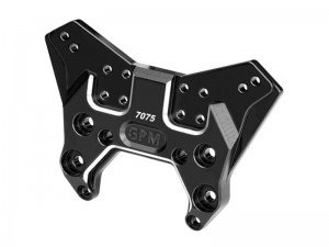 GPM MAJ028 7075 ALLOY FRONT SHOCK TOWER ARA320611 FOR ARRMA 1/7 MOJAVE 6S EXB / MOJAVE 6S RTR / MOJAVE 6S V2 - BLACK - MAJ028-BK