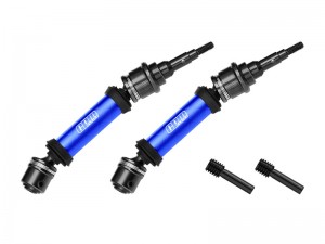 GPM TFR094RS 4140 CARBON STEEL 6061-T6 ALLOY REAR CVD DRIVE SHAFT 7451 FOR TRAXXAS 1/10 FORD FIESTA ST RALLY VXL 74276-4 - TFR094RS-B