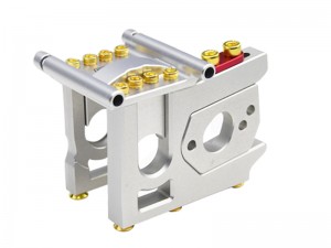 ALUMINUM 7075 SLIDING MOTOR MOUNT CENTER DIFF TOP PLATE ARA320499 ARA320469 FOR ARRMA 1/8 MOJAVE INFRACTION LIMITLESS KRATON 6S RTR / EXB VERSION - RTR VERSION - RS-ARA320468-RTR