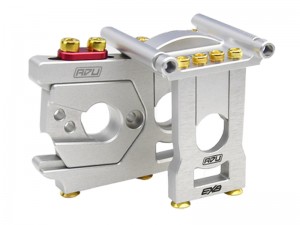 ALUMINUM 7075 SLIDING MOTOR MOUNT CENTER DIFF TOP PLATE ARA320499 ARA320469 FOR ARRMA 1/8 MOJAVE INFRACTION LIMITLESS KRATON 6S RTR / EXB VERSION - EXB VERSION - RS-ARA320468-EXB