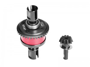 GPM MKV61034S 20CrMnTi ALLOY FRONT / REAR COMPLETE DIFFERENTIAL FOR ARRMA 1/8 KRATON 6S V6 / NOTORIOUS V6 / 1/7 MOJAVE EXB / OUTCAST / TALION / FIRETEAM / BIG ROCK 6S - RED - MKV61034S-R