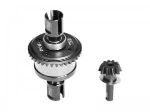 GPM MKV61034S 20CrMnTi ALLOY FRONT / REAR COMPLETE DIFFERENTIAL FOR ARRMA 1/8 KRATON 6S V6 / NOTORIOUS V6 / 1/7 MOJAVE EXB / OUTCAST / TALION / FIRETEAM / BIG ROCK 6S - SILVER - MKV61034S-S