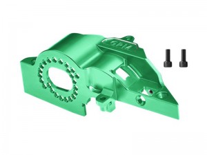 GPM XRTM018B 7075 ALLOY INTEGRATED MOTOR BASE - ORIGINAL FOR TRAXXAS MINI XRT / MINI MAXX 108076-1 107154-1 - GREEN - XRTM018B-G