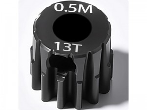 STEEL MOTOR PINION GEAR M0.5 3.175mm 13T-27T FOR 1/10 RC CAR BUGGY - RS-PGM0513T