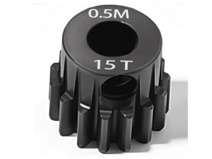STEEL MOTOR PINION GEAR M0.5 3.175mm 13T-27T FOR 1/10 RC CAR BUGGY - RS-PGM0515T