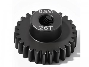 STEEL MOTOR PINION GEAR M0.5 3.175mm 13T-27T FOR 1/10 RC CAR BUGGY - RS-PGM0526T