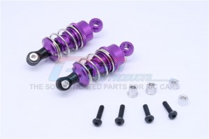 ALUMINIUM FRONT/REAR ADJUSTABLE SHOCKS (50MM) HPI SPORT 3 FLUX - SP3050F/R-P-S-BEBK