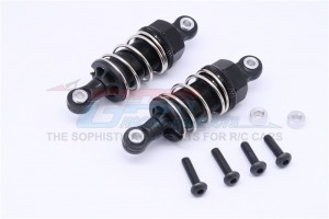 GPM SP3050F/RPBT ALUMINIUM FRONT/REAR ADJUSTABLE SHOCKS (50MM) WITH PLASTIC BALL TOP HPI SPORT 3 FLUX - SP3050F/RPBT-BK-S-BEBK