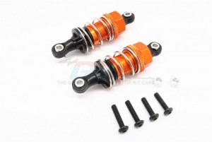 GPM SP3050F/RPBT ALUMINIUM FRONT/REAR ADJUSTABLE SHOCKS (50MM) WITH PLASTIC BALL TOP HPI SPORT 3 FLUX - SP3050F/RPBT-OR-S-BEBK