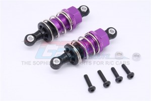 GPM SP3050F/RPBT ALUMINIUM FRONT/REAR ADJUSTABLE SHOCKS (50MM) WITH PLASTIC BALL TOP HPI SPORT 3 FLUX - SP3050F/RPBT-P-S-BEBK