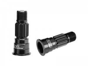 GPM TPS170/JT-BK HIGH CARBON STEEL FRONT STUB AXLE - ORIGINAL - 10953 FOR TRAXXAS 1/6  FUNCO PRO SAND 8S CAR 109076-4 - TPS170/JT-BK